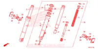 FOURCHE pour Honda SH 125 ABS D 3ED de 2020