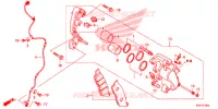 ETRIER DE FREIN AVANT pour Honda SH 125 ABS D ED de 2021