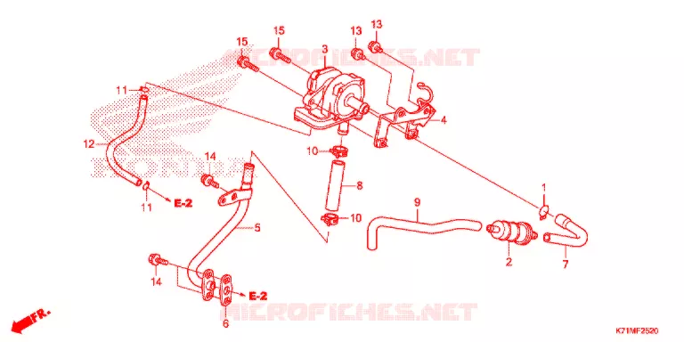 FILTRE A AIR - SOUPAPE D'AIR Honda MOTO 110 WAVE 2022  AFS110MCSL