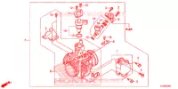 CORPS DE PAPILLON pour Honda CBR 300 R de 2020