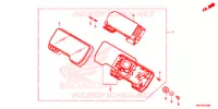 COMPTEUR pour Honda CBR 500 R ABS de 2020