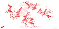 REPOSE PIED pour Honda CBR 500 R ABS de 2020