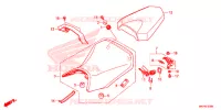 SELLE pour Honda CBR 500 R ABS de 2020