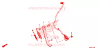 BEQUILLE LATERALE pour Honda REBEL 300 ABS de 2020