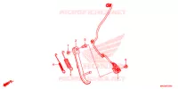 BEQUILLE LATERALE pour Honda REBEL 500 ABS de 2020