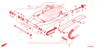BRAS OSCILLANT pour Honda REBEL 500 ABS de 2020