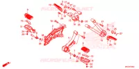 REPOSE PIED pour Honda REBEL 500 ABS de 2020