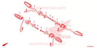 CLIGNOTANT pour Honda AFRICA TWIN 1100 de 2020