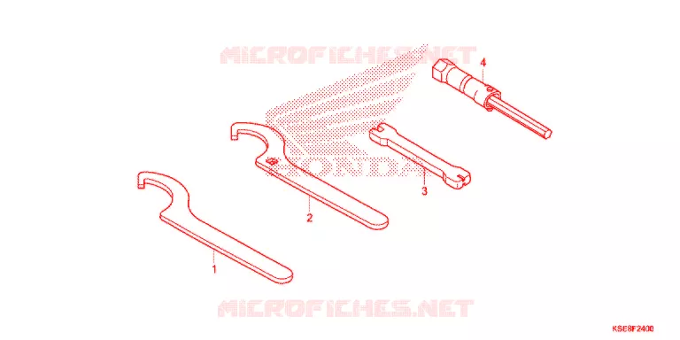 OUTIL Honda MOTO 150 CRF 2020  CRF150RL