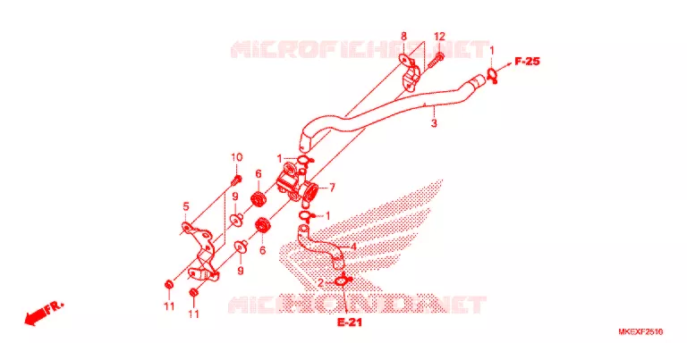 SOUPAPE D'ADMISSION Honda MOTO 450 CRF 2019  CRF450XK