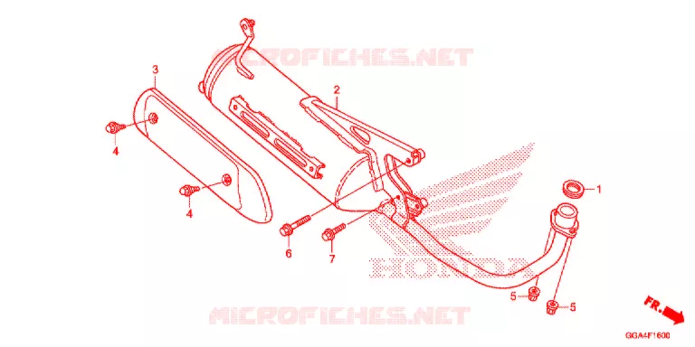 SILENCIEUX D'ECHAPPEMENT Honda SCOOTER 50 RUCKUS 2020  NPS50L_A