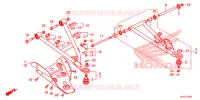 TRIANGLES AVANT pour Honda PIONEER 1000 M3 DELUXE de 2020