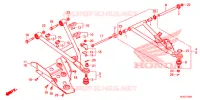 TRIANGLES AVANT pour Honda PIONEER 1000 M3 DELUXE de 2020