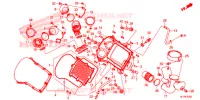 FILTRE A AIR pour Honda TALON 1000 X4 FOX LIVE de 2020