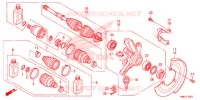 ARBRE DE ROUE AVANT pour Honda FOURTRAX 680 RINCON de 2020
