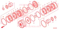 EMBRAYAGE (2 3) pour Honda FOURTRAX 680 RINCON de 2020