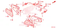 FEU ARRIERE pour Honda FOURTRAX 680 RINCON de 2020