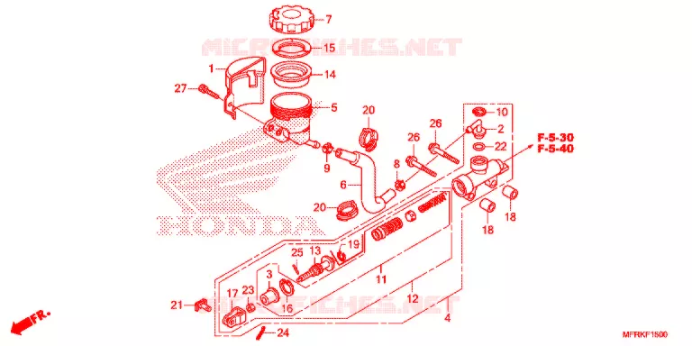 CYLINDRE Honda MOTO 1300 VT 2020  VT1300CXAL