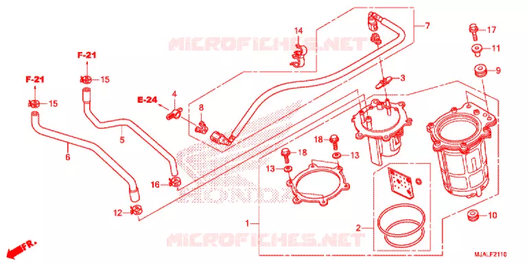 POMPE A ESSENCE Honda MOTO 750 SHADOW 2021  VT750CSL