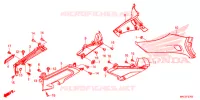 COUVERCLES LATERAUX pour Honda GL 1800 GOLD WING TOUR DCT, NAVI, AIRBAG de 2019