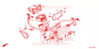 FAISCEAU D'AIRBAG pour Honda GL 1800 GOLD WING TOUR DCT, NAVI, AIRBAG de 2019