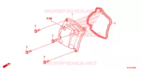 COUVRE CULASSE pour Honda CLICK 125 I RACING de 2014