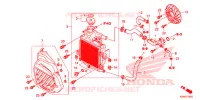 RADIATEUR pour Honda CLICK 125 I Idling Stop Casted Wheels de 2014