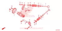 ARBRE A CAMES   SOUPAPE pour Honda CLICK 125 I Idling Stop Casted Wheels de 2014