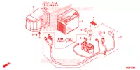 BATTERIE pour Honda CLICK 125 I Idling Stop Casted Wheels de 2016