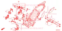 CADRE pour Honda CLICK 125 I Idling Stop Casted Wheels de 2016