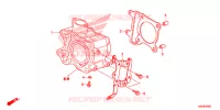 CYLINDRE pour Honda CLICK 125 I Idling Stop Casted Wheels de 2016