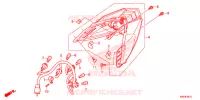 FEUX ARRIERE pour Honda CLICK 125 I Idling Stop Casted Wheels de 2016