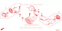 CLIGNOTANT pour Honda ZOOMER 110 X de 2020