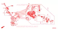 CORPS DE PAPILLON pour Honda ZOOMER 110 X de 2020