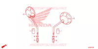 RETROVISEUR pour Honda ZOOMER 110 X de 2020