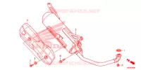 SILENCIEUX D'ECHAPPEMENT pour Honda ZOOMER 110 X de 2020