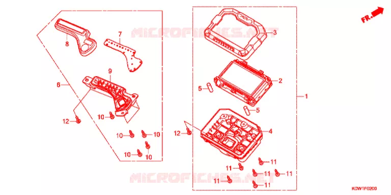 COMPTEUR Honda SCOOTER 150 ADV 2021  ADV150AL_J