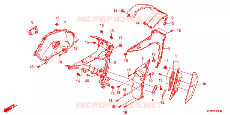 PROTEGE JAMBES Honda SCOOTER 150 ADV 2021  ADV150AL_J