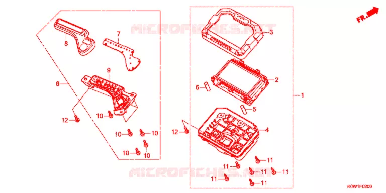 COMPTEUR Honda SCOOTER 150 ADV 2021  ADV150AL_J