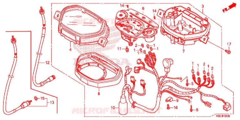 COMPTEUR Honda MOTO 110 WAVE 2020  AFS110SPK