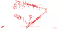 ARBRE A CAMES   SOUPAPE pour Honda BIZ 125 PARTIDA ELÉTRICA, RODAS FUNDIDAS de 2009