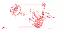 ALTERNATEUR (2) pour Honda BIZ 125 ARRANQUE ELÉCTRICO de 2010