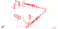 ARBRE A CAMES   SOUPAPE pour Honda BIZ 125 ARRANQUE ELÉCTRICO de 2010