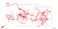BATTERIE pour Honda BIZ 125 FREIO DIANTEIRO DISCO de 2018