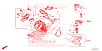 CORPS DE PAPILLON pour Honda BIZ 125 FREIO DIANTEIRO DISCO de 2018