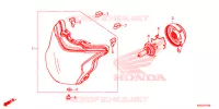 PHARE pour Honda BIZ 125 FREIO DIANTEIRO DISCO de 2019