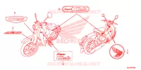AUTOCOLLANTS pour Honda SUPER CUB 125 ABS de 2020