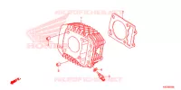 CYLINDRE pour Honda SUPER CUB 125 ABS de 2020