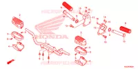 REPOSE PIED pour Honda SUPER CUB 125 ABS de 2020