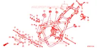 CADRE pour Honda CB 1300 SUPER FOUR de 2019